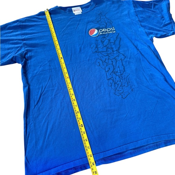 Vintage Y2K Chase Authentics Pepsi Racing Shirt Men Size XL - Picture 2 of 4